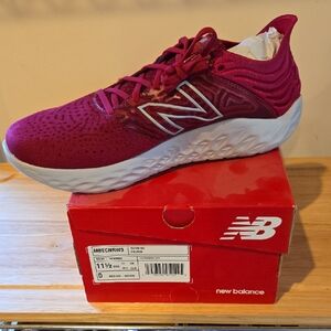 New Balance Burgundy Running Shoes